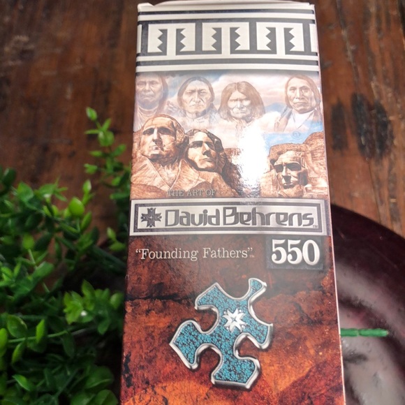 NEW Native Puzzle David Behrens Indian Native Americans 550 Piece Puzzle - Picture 4 of 6